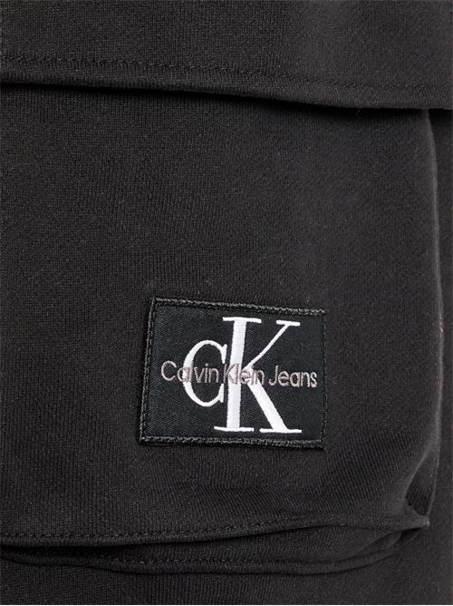 BADGE CARGO SWEATPANT CALVIN KLEIN JEANS | IB0IB01600/BEH